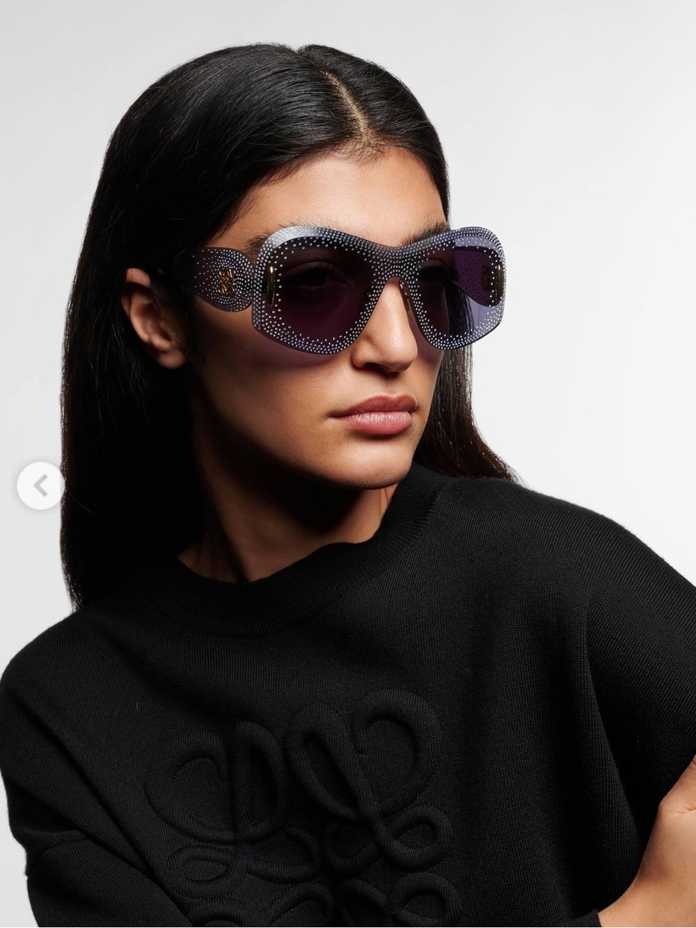 LOEWE Starry Night Sunglasses Black